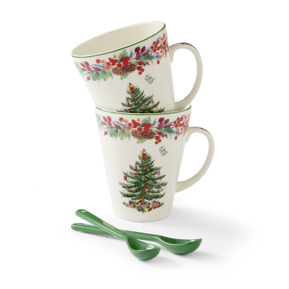 Christmas Tree Annual 4Pc Mug and Spoon 2023 image number null